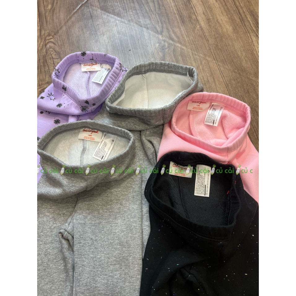Quần legging lót lông bé gái Cat&Jack QUAN16