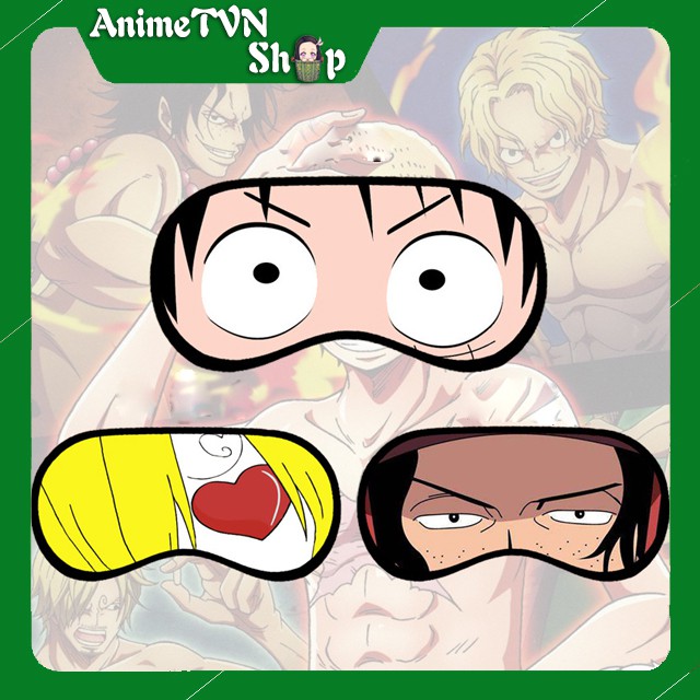 Bịt mắt ngủ in hình Anime/Manga - One Piece ( Đảo Hải Tặc)