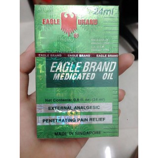 Dầu Gió Xanh Con Ó Eagle Brand Medicated Oil