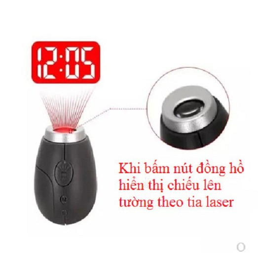 Đồng hồ led móc khóa mini giá rẻ