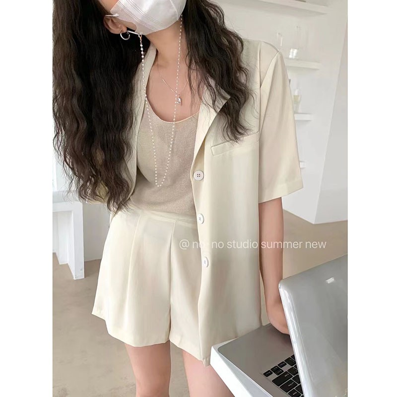 Sét Vest - Sét Blazer Cộc Chất Bao Đẹp M2178-Violet