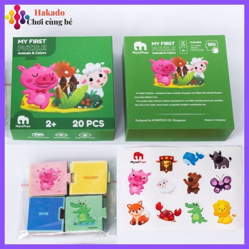 Đồ chơi xếp hình My first Puzzle cho bé phát triển trí tuệ