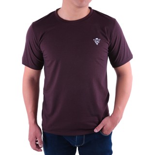 Áo Thun Nam Cotton 4 Chiều HTK Màu Nâu