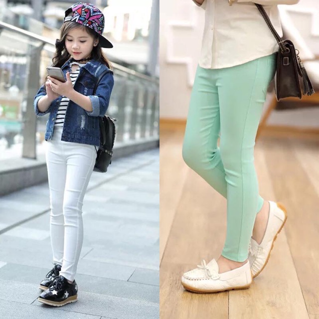 Legging bé gái