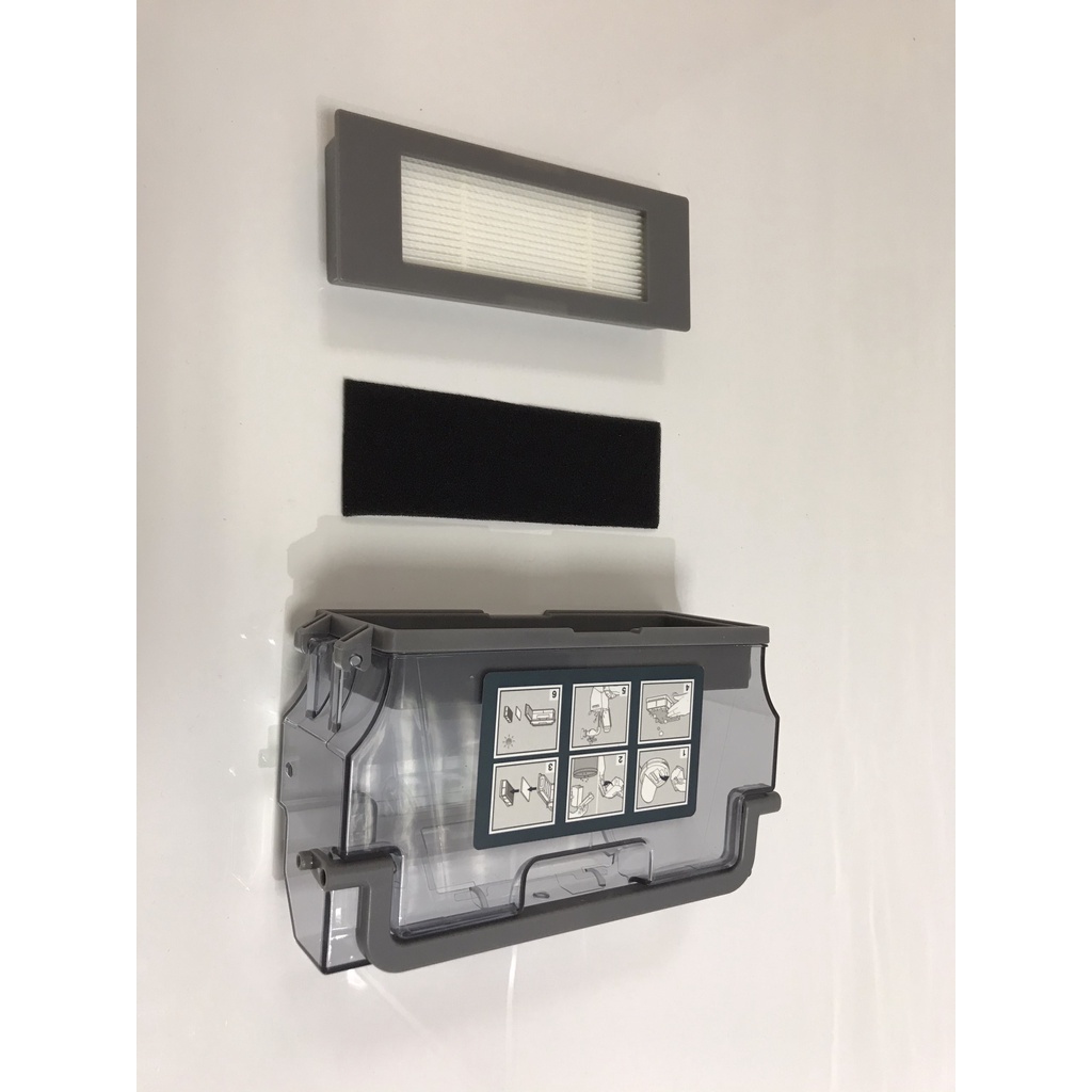 Hộp rác, hộp bụi robot hút bụi Ecovacs Deebot DD35-DJ35-DN33- DN320-DN36-DN39-DN55-DN520