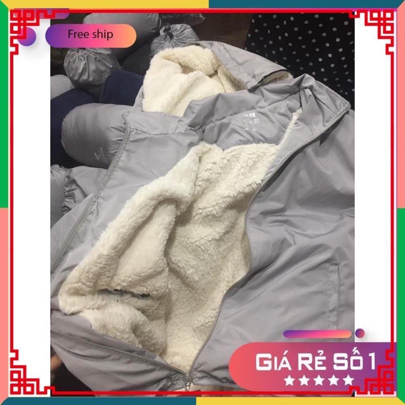 Áo gió Nam lót lông cừu chống nước