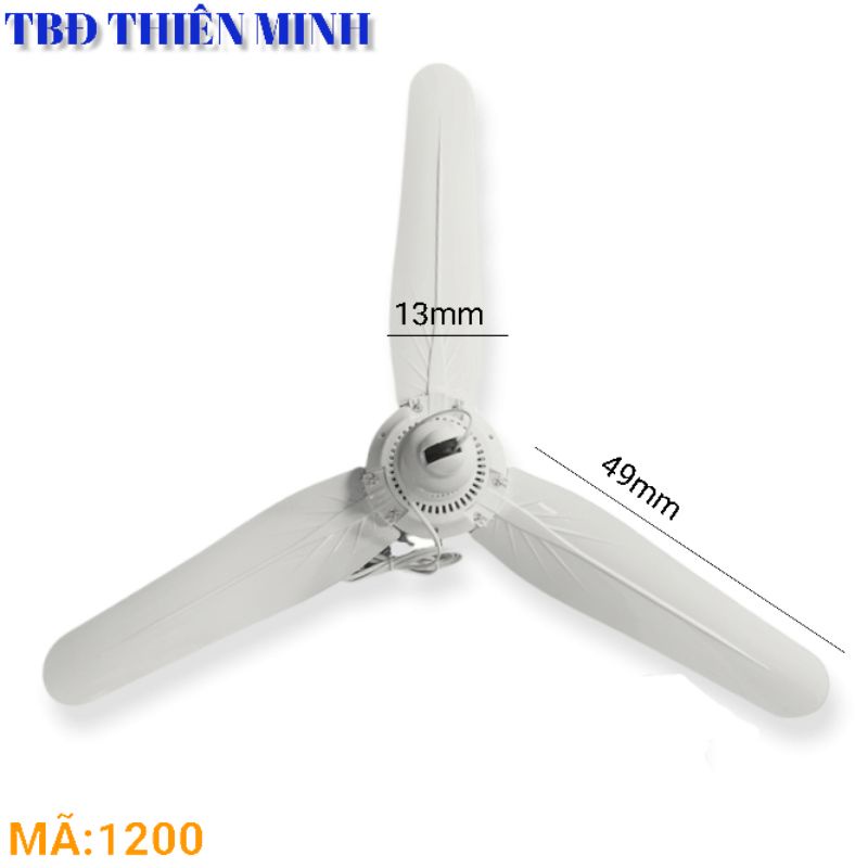 QUẠT TRẦN MINI 3 CÁNH NHỰA