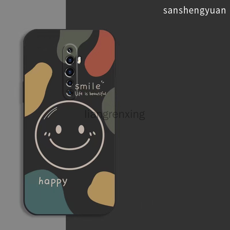 Ốp Điện Thoại Silicone Mềm Màu Trơn Cho oppo reno 2F oppo reno 2 oppo reno2 F