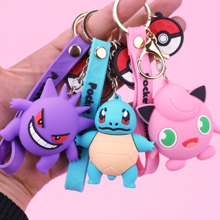 Móc chìa khóa hoạt hình Pokemon dễ thương