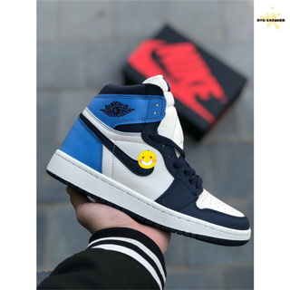 Giày thể thao 🌿freeship🌿 giày sneaker jd1 xanh tím than cổ cao nam nữ