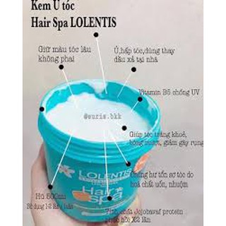 Ủ TÓC SPA LOLENTIS