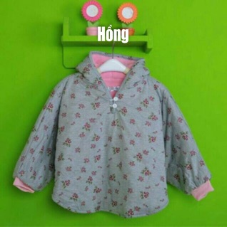Aó choàng 2 mặt cho bé ( 1 - 3 tuổi)