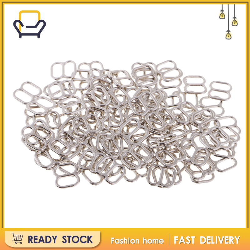 100 khóa dây áo ngực 8 móc 6mm tùy chỉnh thời trang tiện lợi