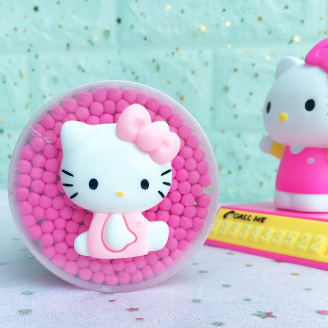 Hộp bông tăm Hello Kitty