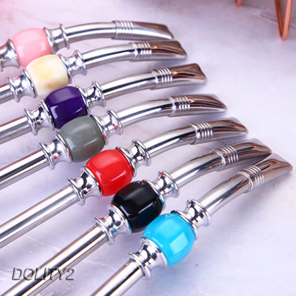 Bộ 2 Ống Hút Bằng Thép Không Gỉ 8.3 &quot;Màu Xám