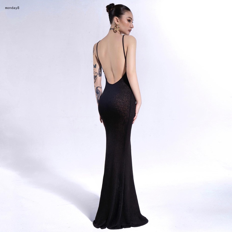 Đầm Maxi Dây Hở Lưng Xuyên Thấu Quyến Rũ Thứ Hai8