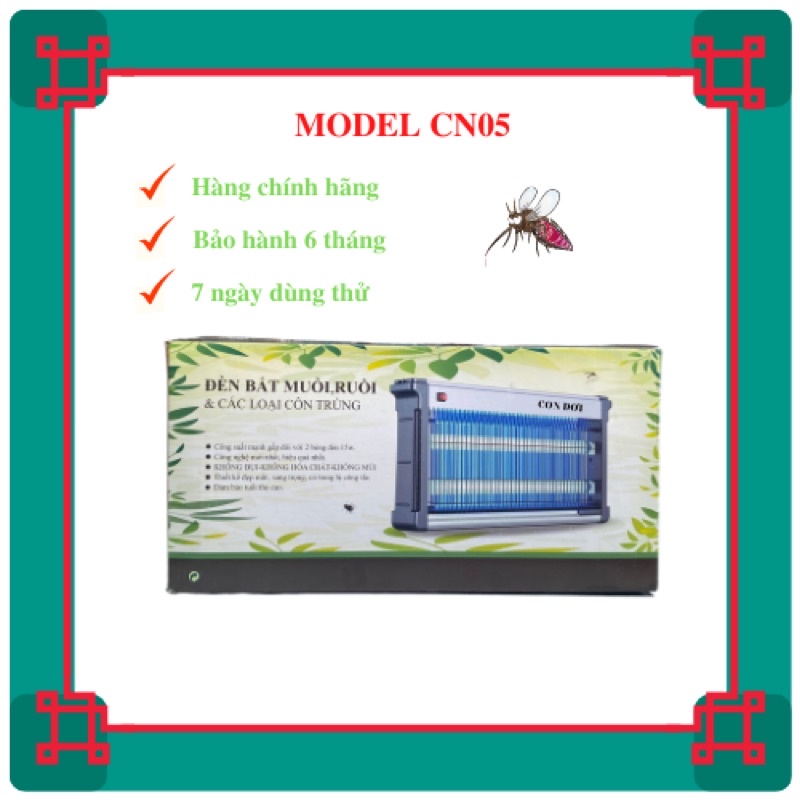 Đèn bắt muỗi ruồi và các loại côn trùng Con Dơi model CN05