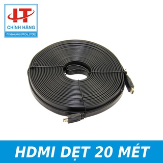 Cable HDMI 20m 2 đầu dây cáp HDMI (dẹp) - Cam kết