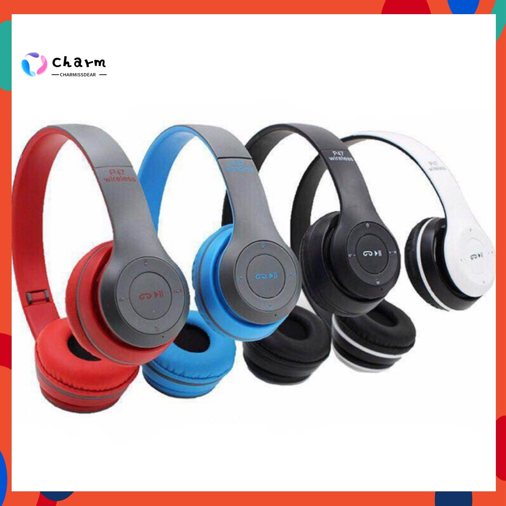 Tai Nghe Trùm Đầu Availble P47 Kết Nối Bluetooth 4.2 Và Phụ Kiện