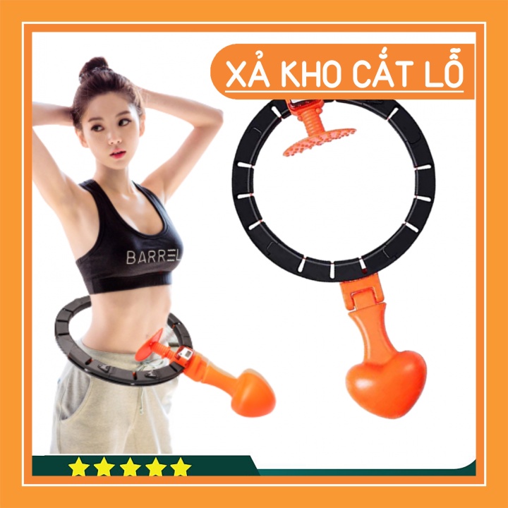 Vòng Lắc Eo Hạt Massage Có Thể Tháo Dời Ghép Nối 8 Miếng Rời