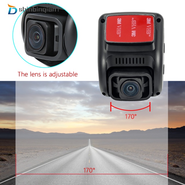 Camera hành trình efl Acekool màn hình LCD 2.4" Full HD 1080P góc rộng 170 cảm biến G | BigBuy360 - bigbuy360.vn