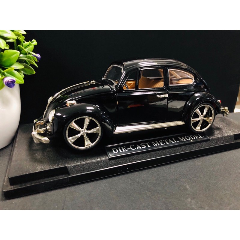 Mô hình xe cổ Volkswagen Beetle tỷ lệ 1:18 cao cấp bằng hợp kim