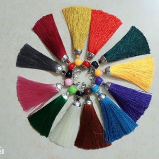 Combo 10 Tua rua - dây trang trí áo dài - treo cây sáo (đủ màu)