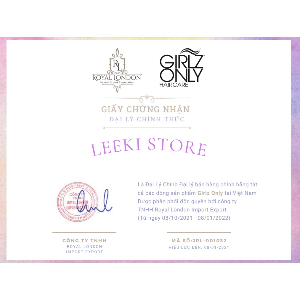 Dầu Gội Khô Girlz Only Dry Shampoo