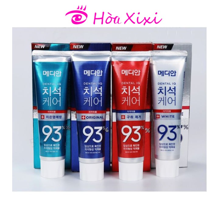 [Chính hãng] Kem đánh răng Median 93% Toothpaste Hàn Quốc 120g