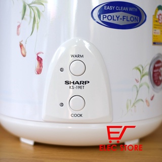 Nồi Cơm Điện SHARP 1.8L KS-19ET (Deluxe Series)