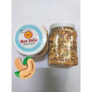 Combo 1kg - Hạt điều bể rang muối đã bóc vỏ (VANG1000)