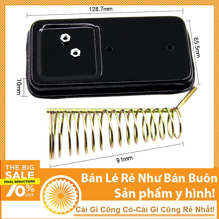 Đế Mỏ Hàn Thiếc Đế Gác Tay Hàn Chì Lò Xo 10x65x128mm