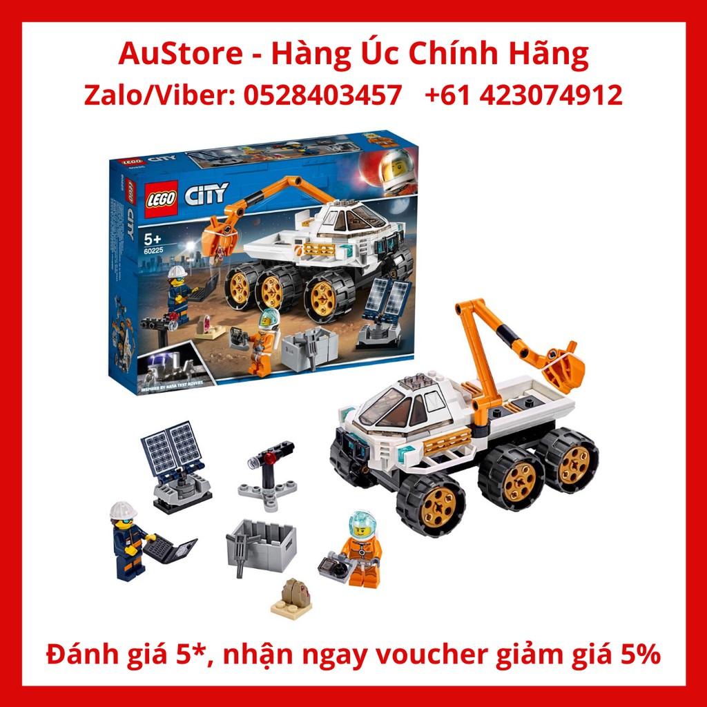 60225 - Xe Thực Nghiệm Không Gian (LEGO City Rover Testing Drive 60225) 202 Chi tiết