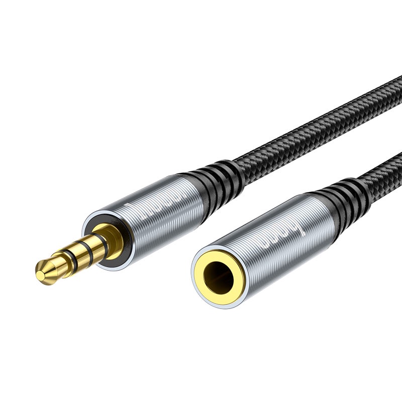 Cáp âm thanh  AUX Hoco UPA25 / UPA20 / UPA16 2m / UPA19 Type C 1m, đầu Jack 3.5mm chuyển loa Audio nối dâi