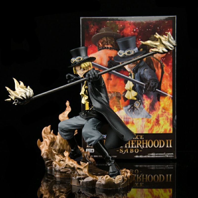 [BỘ VÀNG GOLD] COMBO 3 MÔ HÌNH ANH EM ACE LUFFY SABO TRONG ONE PIECE FIGURE ĐẢO HẢI TẶC ONEPIECE....