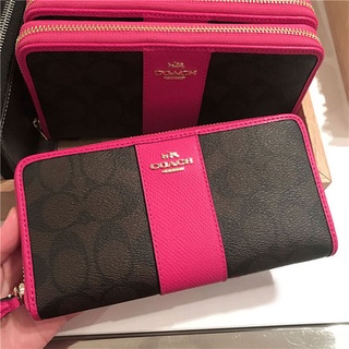 Coach ví dài nữ,ví nữ cầm tay da thật nhập khẩu / 52859 ví nữ mini cầm tay