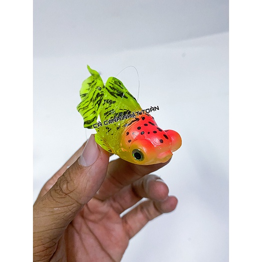 CÁ BA ĐUÔI GOLD FISH DẠ QUANG NỔI TRANG TRÍ BỂ CÁ