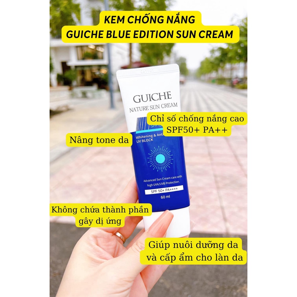 [CHÍNH HÃNG] Kem Chống Nắng GUICHE NATURE SUN CREAM