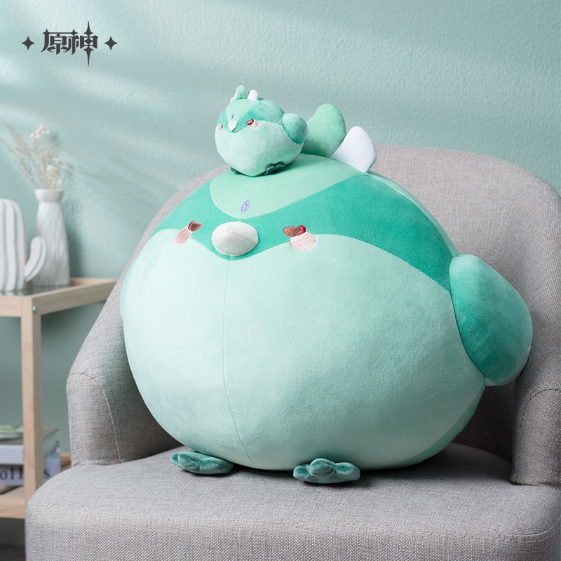 Thú Nhồi Bông Hình Chú Chim Anime Genshin Va Chạm Xiao Bird