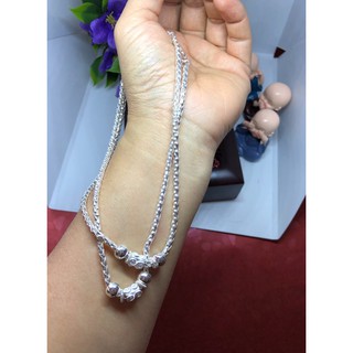 Dây chuyền bạc cho bé