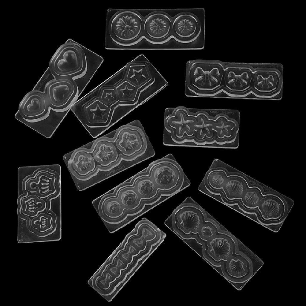 1 Khuôn Silicone Tạo Hình Trang Trí Móng Tay 3D DIY