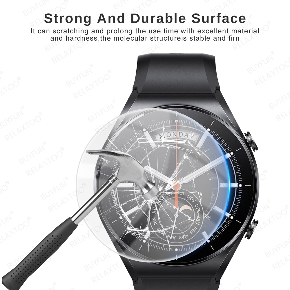 1 Kính Cường Lực Bảo Vệ Mặt Đồng Hồ Thông Minh Xiaomi watch S1 /