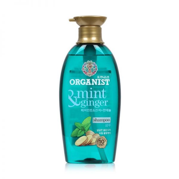 Dầu gội nuôi dưỡng tóc Organist dành cho tóc và da đầu gàu – Gừng và Bạc Hà 500ml