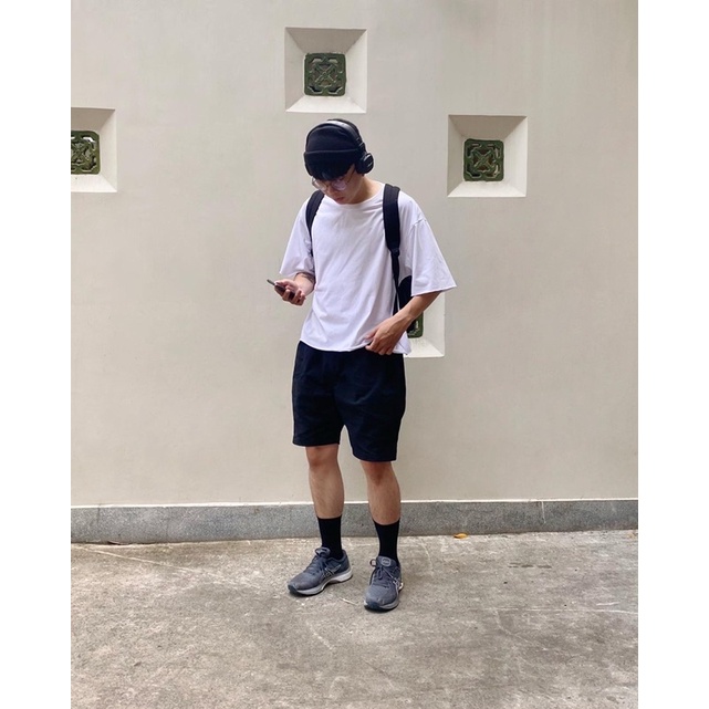 AGOB - QUẦN SHORT KAKI OVERSIZE