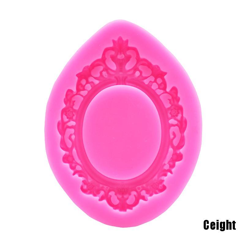 Khuôn silicone làm bánh hình khung 3D độc đáo