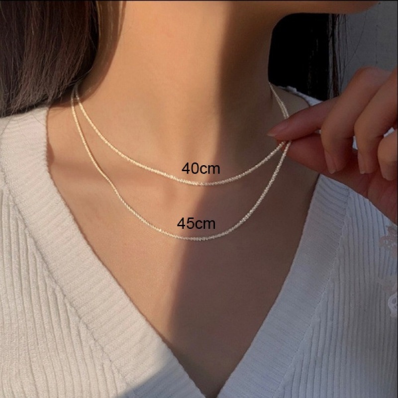 Vòng cổ Mạ Bạc 925 Thiết Kế Thời Trang