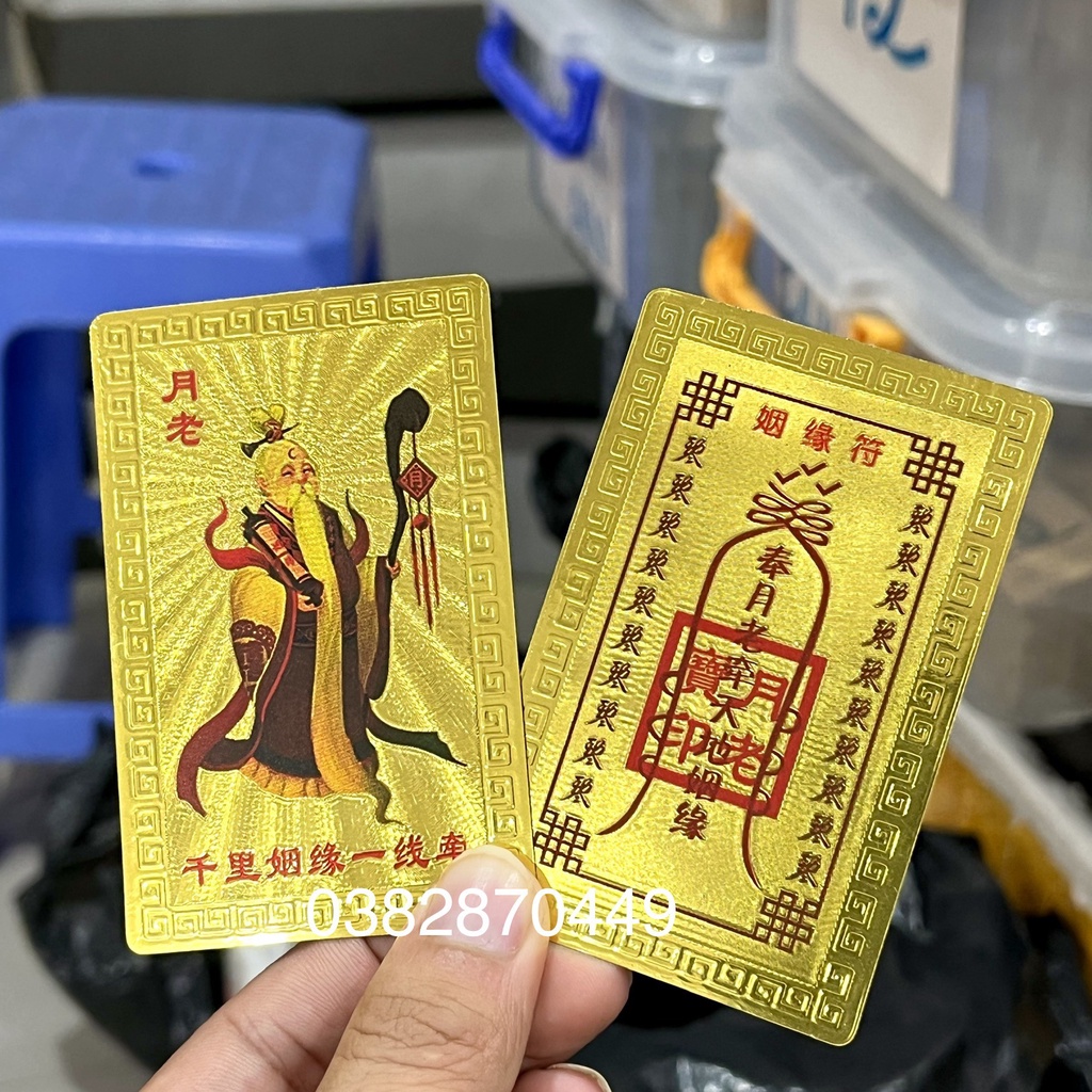 Kim Bài NGUYỆT LÃO Se Duyên, Cầu Tình Duyên, HÔN NHÂN HẠNH PHÚC, Gắn Kết Tình Cảm Đôi Lứa