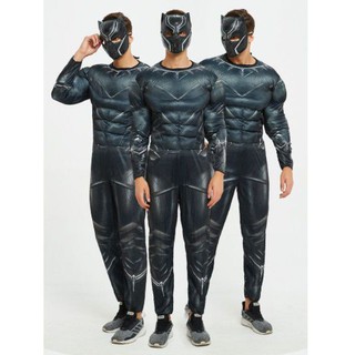 (CÓ SẴN) Trang Phục Hoá Trang Chiến Binh Báo Đen Black Panther, Bộ Đồ Các Nhân Vật Siêu Anh Hùng Avengers Cho Người Lớn