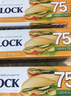 Giấy giữ dầu Lock&lock 75m