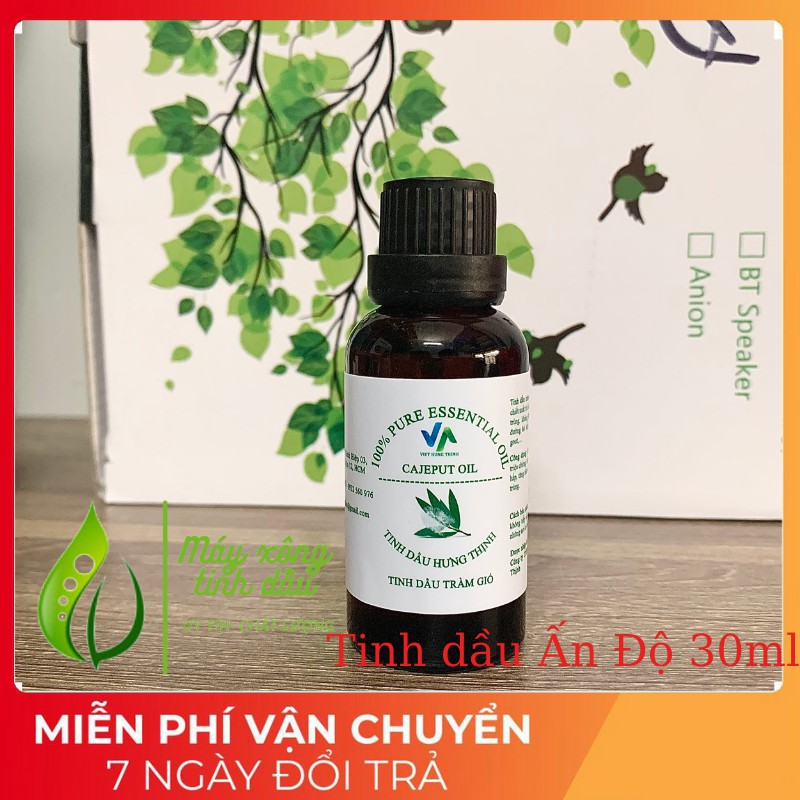 Tinh dầu Tràm Gió Nhập Khẩu 100% ẤN ĐỘ giúp giữ ấm, ngăn ngừa cảm cúm em bé 10ml 20ml 30ml 50ml